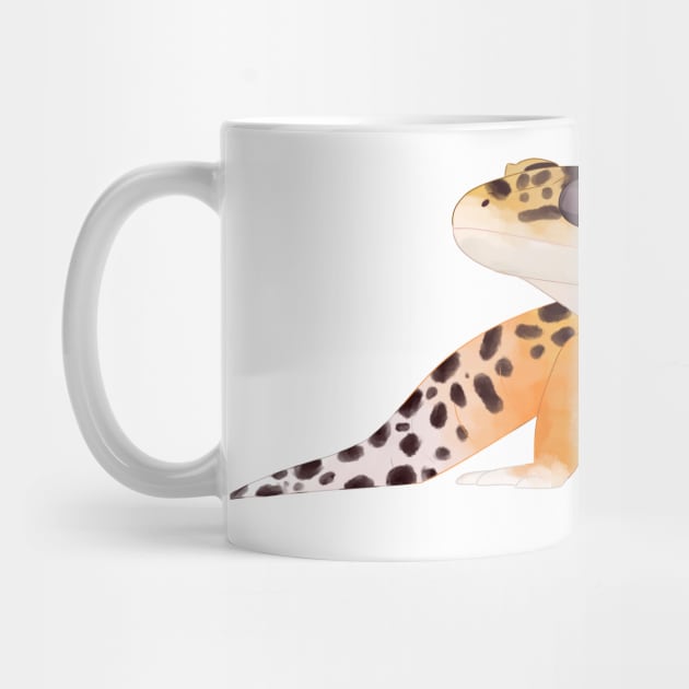 Leopard Gecko, Gecko Lovers, Painted Gecko by sockdogs